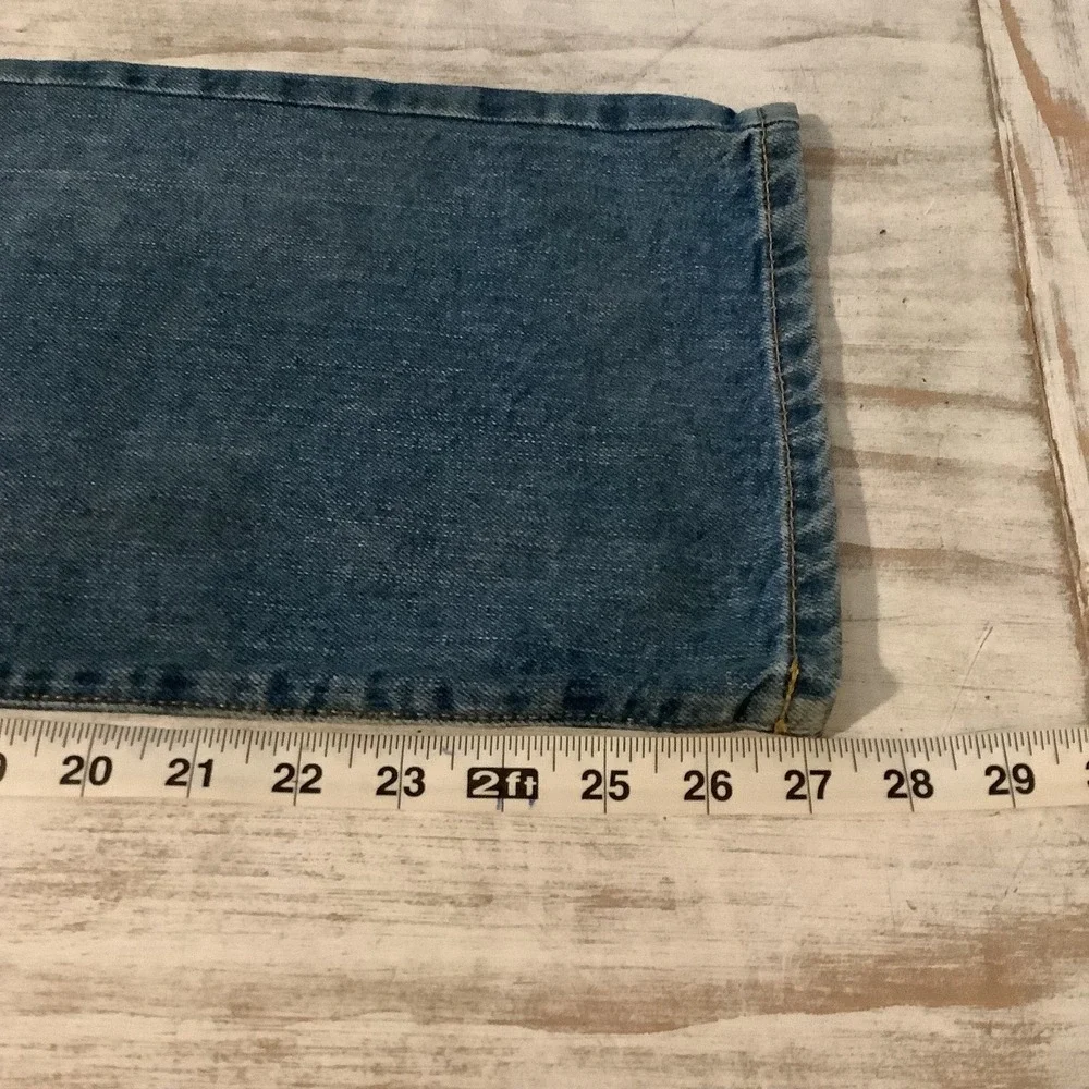 Old Navy Boys Straight Blue Denim Jeans‎ size 14 Husky Adjustable Waist